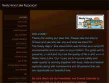 Tablet Screenshot of neelyhenrylakeassoc.org